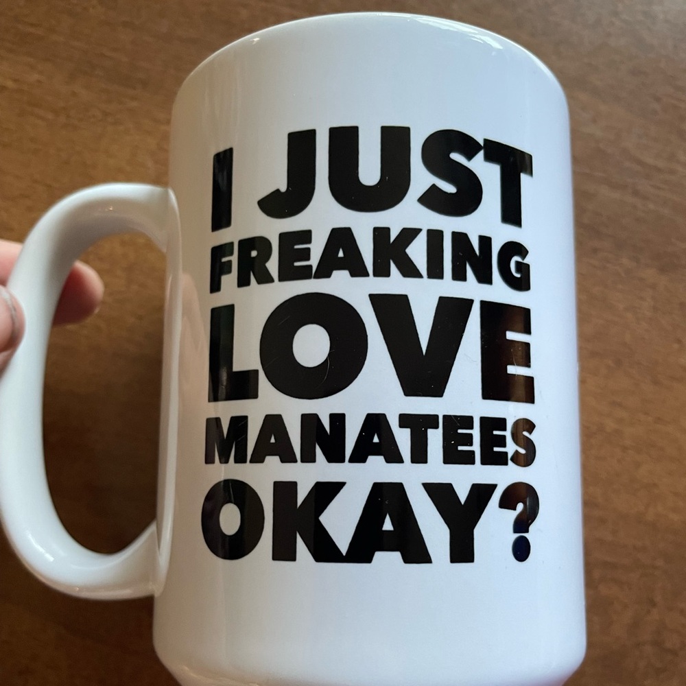 - Cute mug Manatees